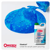 owatrol βελτιωτικο χρωματων floetrol 1l(acrylic pouring”)